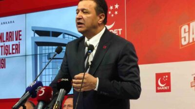 Saadet Partisi Genel Başkanı Mahmut Arıkan, İsrail'in Gazze'ye soykırım uyguladığını