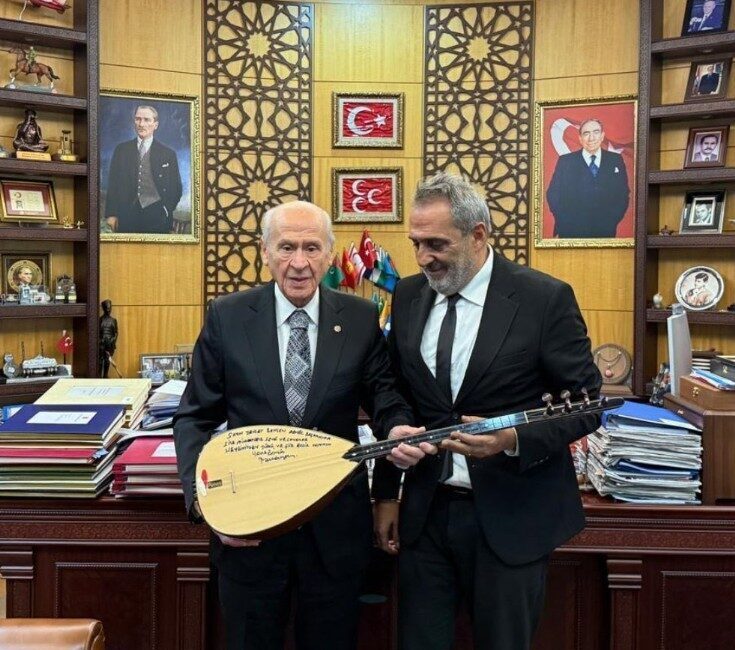 Yavuz Bingöl, MHP Genel Başkanı Devlet Bahçeli’yi makamında ziyaret ederek