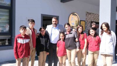 Sorgun Belediye Başkanı Erkut Ekinci, aşevinde öğrencilerle bir araya gelerek