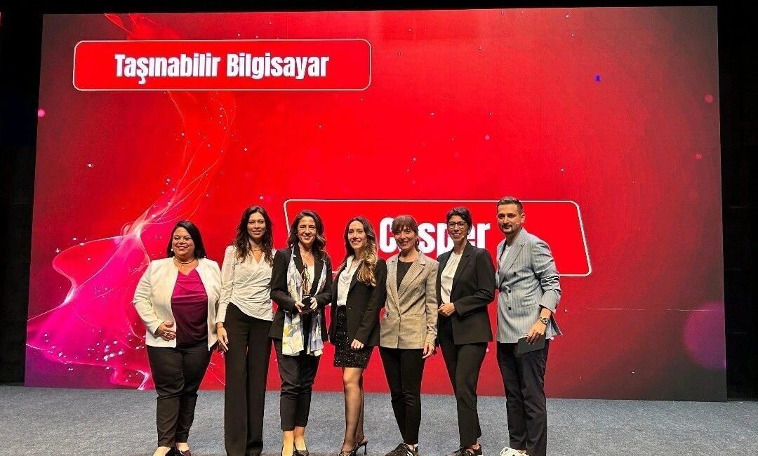 Casper, Taşınabilir Bilgisayar kategorisinde Tech Brands Türkiye 2025 araştırmasında Türkiye’nin