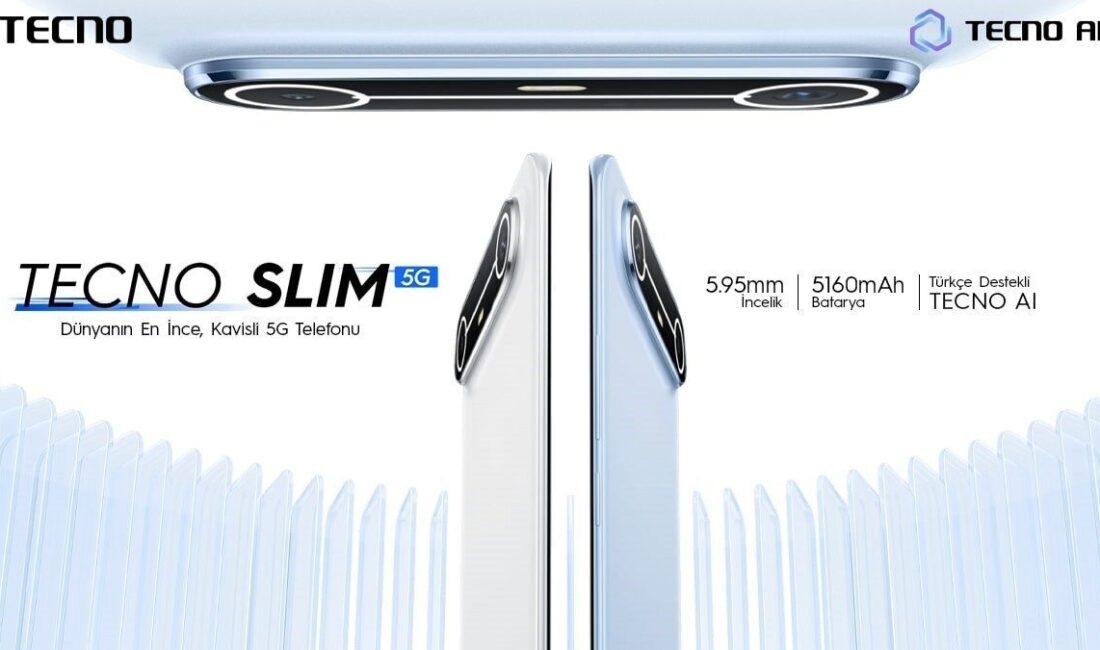 TECNO, Türkiye'de satışa sunduğu SPARK Slim 5G modeliyle gençlerin beklentilerini