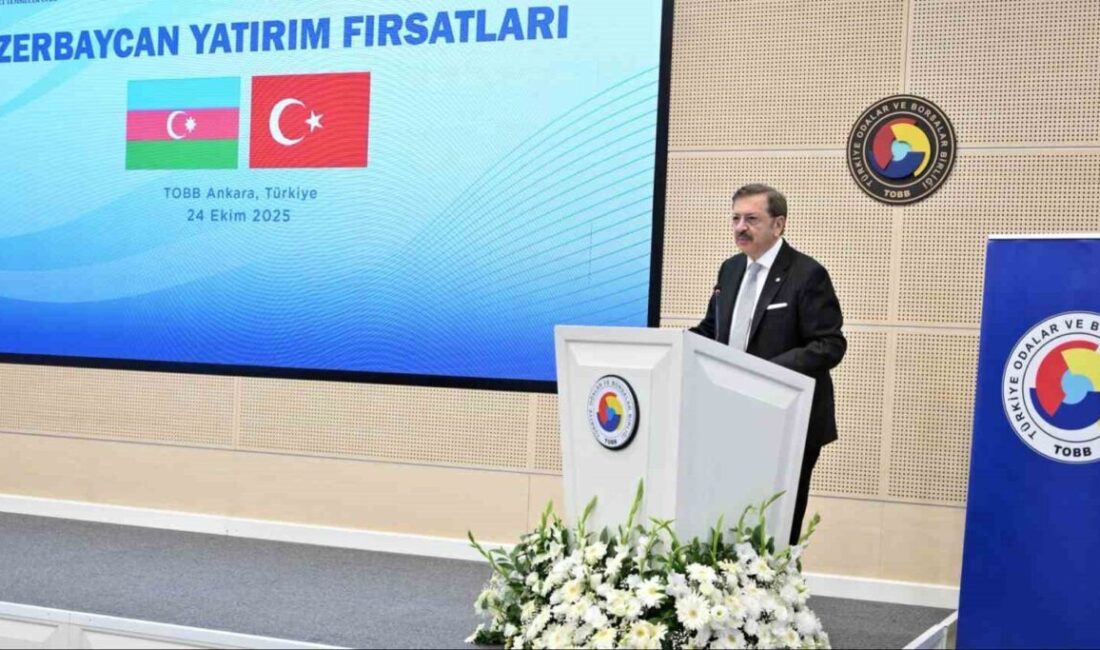 Türkiye Odalar ve Borsalar Birliği (TOBB) Başkanı Rifat Hisarcıklıoğlu, “Azerbaycan
