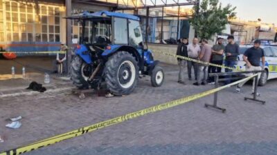 Alaca ilçesinde traktör tamiri sırasında sıkışan A.B.A. (24) ağır yaralandı.