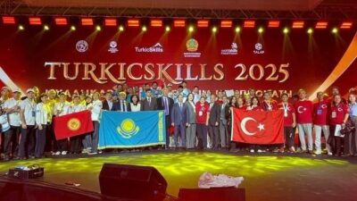 Türkiye, Kazakistan'da düzenlenen TurkicSkills 2025'te 9 alanda derece elde ederek