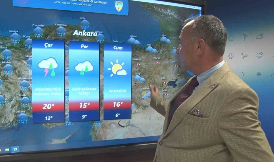 Meteoroloji Genel Müdürlüğü hava tahmin uzmanı Yusuf Ziya Yavuz, önümüzdeki