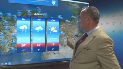 Meteoroloji Genel Müdürlüğü hava tahmin uzmanı Yusuf Ziya Yavuz, önümüzdeki