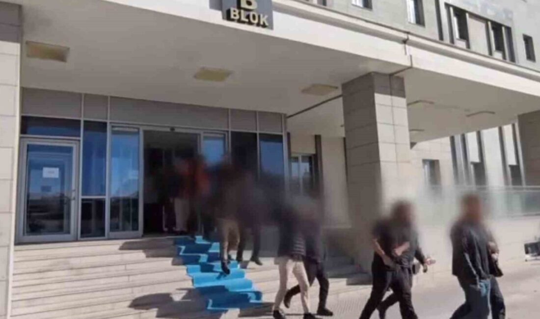 Van merkezli 9 ilde düzenlenen eş zamanlı operasyonda, banka hesaplarını