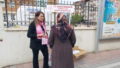 Yozgat’ta  Yerköy İlçe Sağlık Müdürlüğü, Meme Kanseri Farkındalık Haftası kapsamında