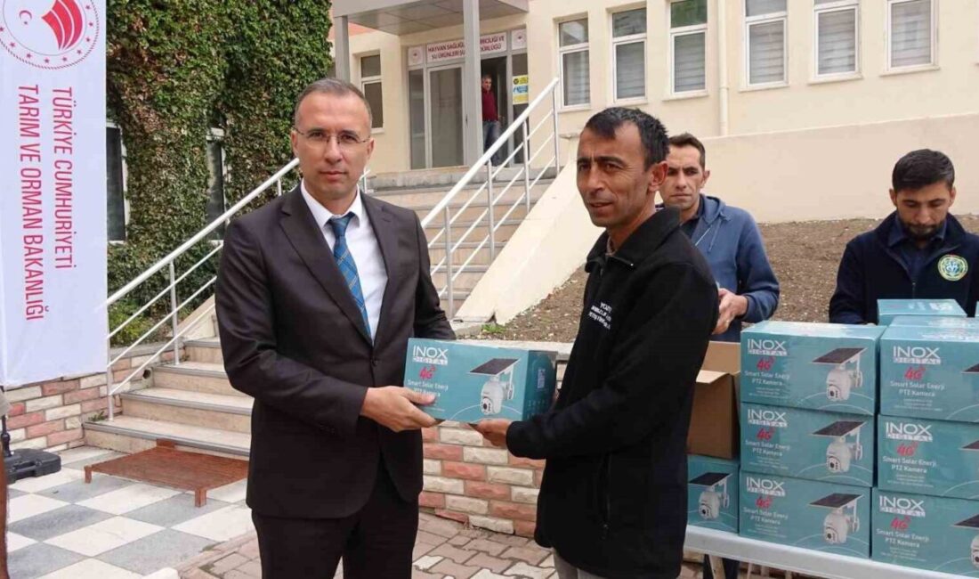 Yozgat İl Tarım ve Orman Müdürlüğü, küçükbaş hayvan yetiştiricilerine kamera