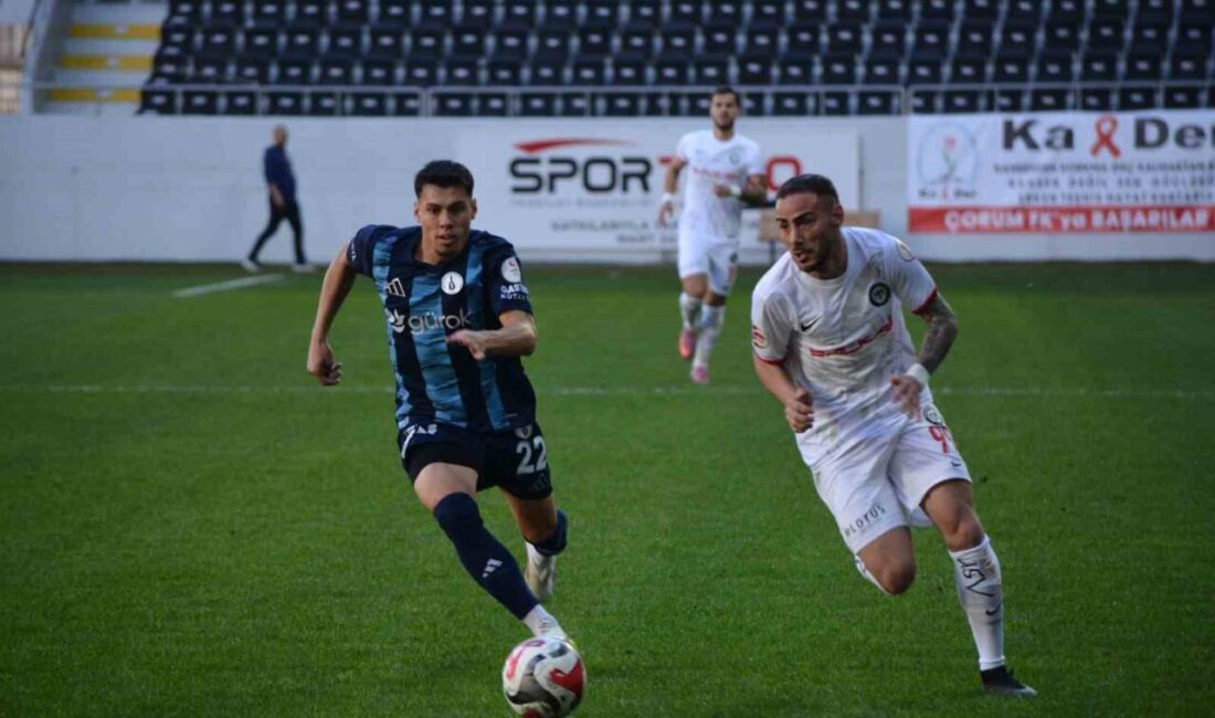 Ziraat Türkiye Kupası 3. Eleme Turu mücadelesinde Çorum FK, evinde