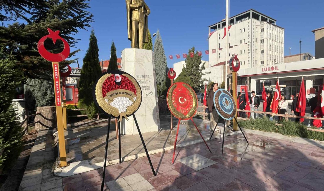 Yerköy’de Türkiye Cumhuriyeti’nin kurucusu Gazi Mustafa Kemal Atatürk, vefatının 87.