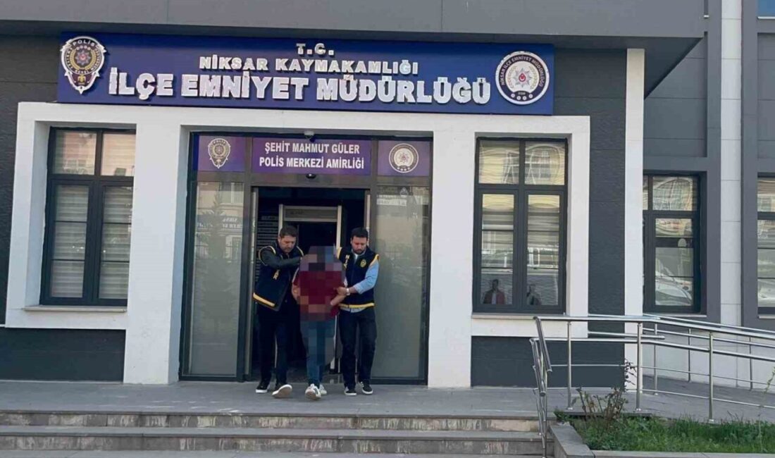 Niksar ilçesine bağlı Tokat’ta polis ekipleri tarafından gerçekleştirilen operasyonda, Ünye