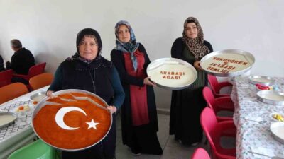 Yozgat’ın Sorgun ilçesi Çiğdemli Beldesi’ne bağlı Burunören köyü, geleneksel lezzeti