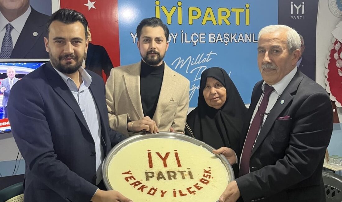İYİ Parti Yerköy İlçe Başkanı Tahsin Kılıçlı, sosyal medya hesabından