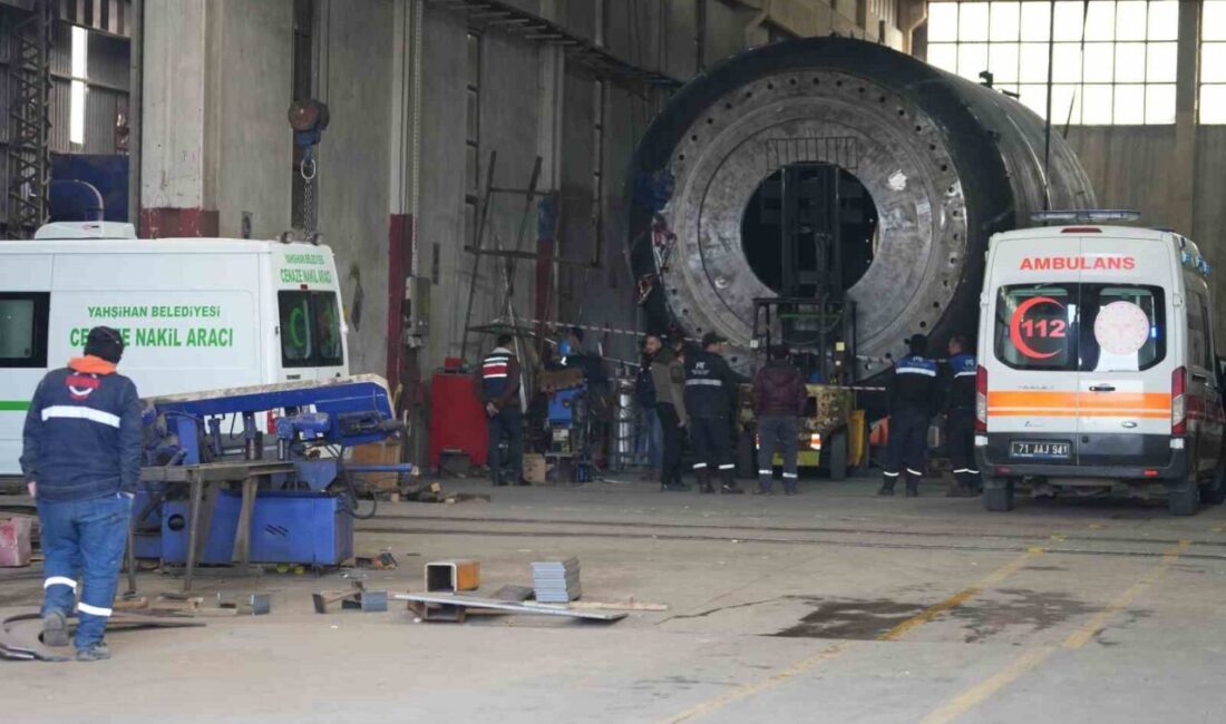 Yahşihan ilçesine bağlı bir fabrikada meydana gelen acı olayda kaynak