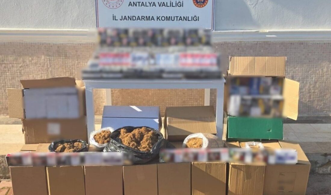 Antalya İl Jandarma Komutanlığı ekipleri tarafından Kepez ilçesinde bir iş