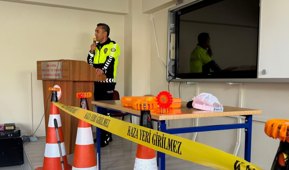 Yerköy Bölge Trafik Denetleme İstasyon Amirliği ekipleri, öğrencilerin trafik bilincini