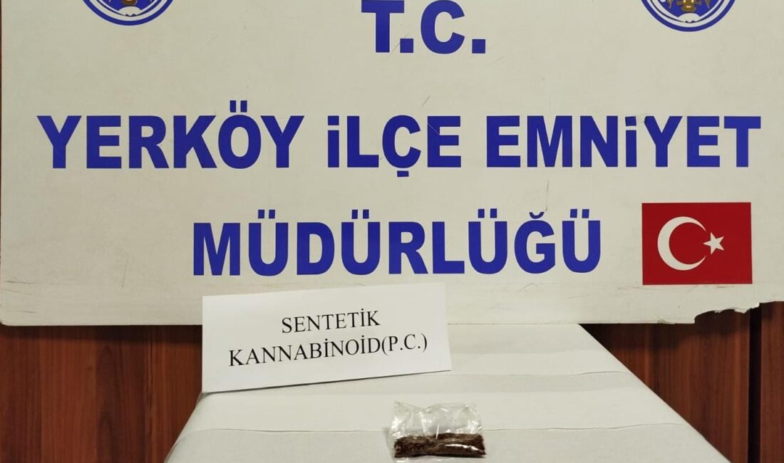 Edinilen bilgilere göre Yerköy’de uyuşturucu ile mücadele kapsamında yapılan sokak