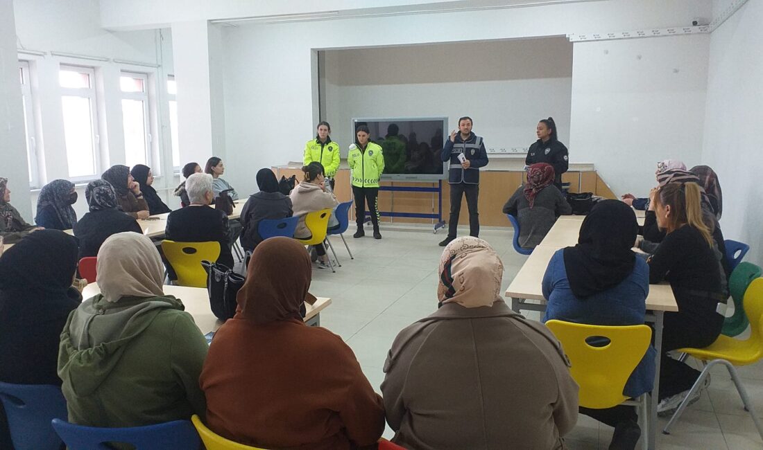 Yerköy Halk Eğitim Merkezi Müdürlüğü, kadınlara yönelik farkındalık çalışmalarına bir