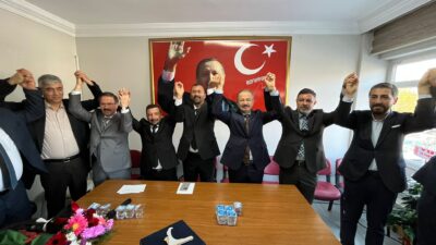AK Parti Yerköy İlçe Teşkilatı’nda devir teslim töreni geniş katılımla