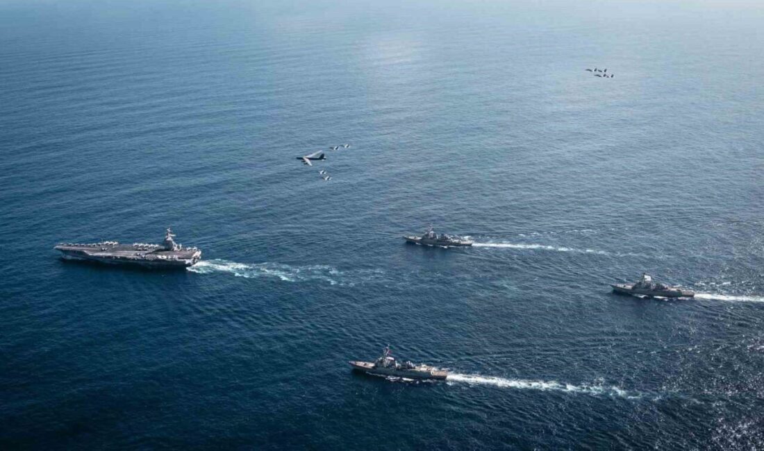 ABD donanması, dünyanın en büyük uçak gemisi USS Gerald R.