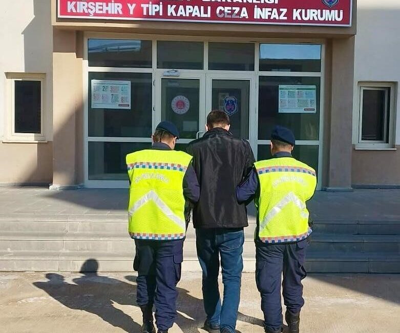 Kırşehir’de Açık Ceza İnfaz Kurumundan firar eden ve hakkında 10