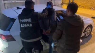 Adana’da polis tarafından uyuşturucu satıcılarına yönelik düzenlenen operasyonda 18 şüpheli