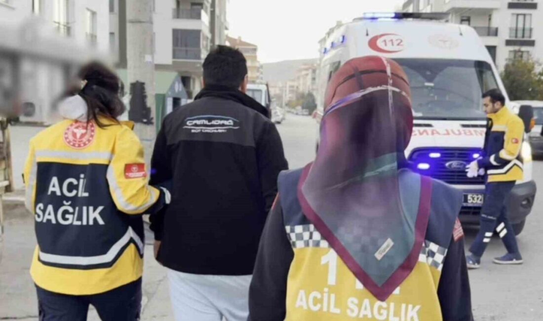 Aksaray’ın Fatih Mahallesi 4130 Sokak’ta meydana gelen trafik kazasında bir