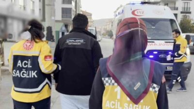 Aksaray’ın Fatih Mahallesi 4130 Sokak’ta meydana gelen trafik kazasında bir