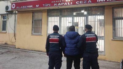 Alaşehir ilçesinde Jandarma ekipleri tarafından gerçekleştirilen uyuşturucu operasyonu sonucunda 1