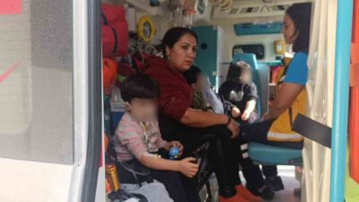 Manavgat ilçesindeki bir olayda, 4 katlı binanın çatı katında çıkan