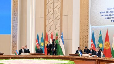 Azerbaycan Cumhurbaşkanı İlham Aliyev, Özbekistan’ın başkenti Taşkent’te gerçekleştirilen 7. Orta