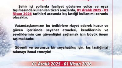 Ankara Valiliği, 1 Aralık 2025-1 Nisan 2026 tarihleri arasında kış