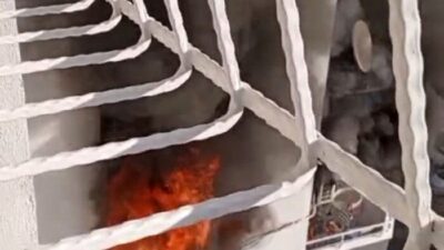 Adana’da Yurt Mahallesi’nde bulunan 11 katlı bir apartmanın 6. katında