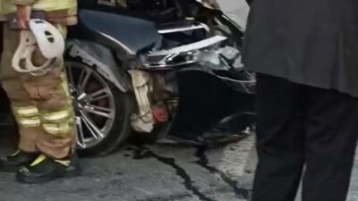 İstanbul’un Arnavutköy ilçesinde yaşanan bir trafik kazasında bir kişi ağır