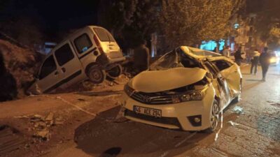 Adıyaman ilinde meydana gelen trafik kazasında iddia edildiğine göre aşırı