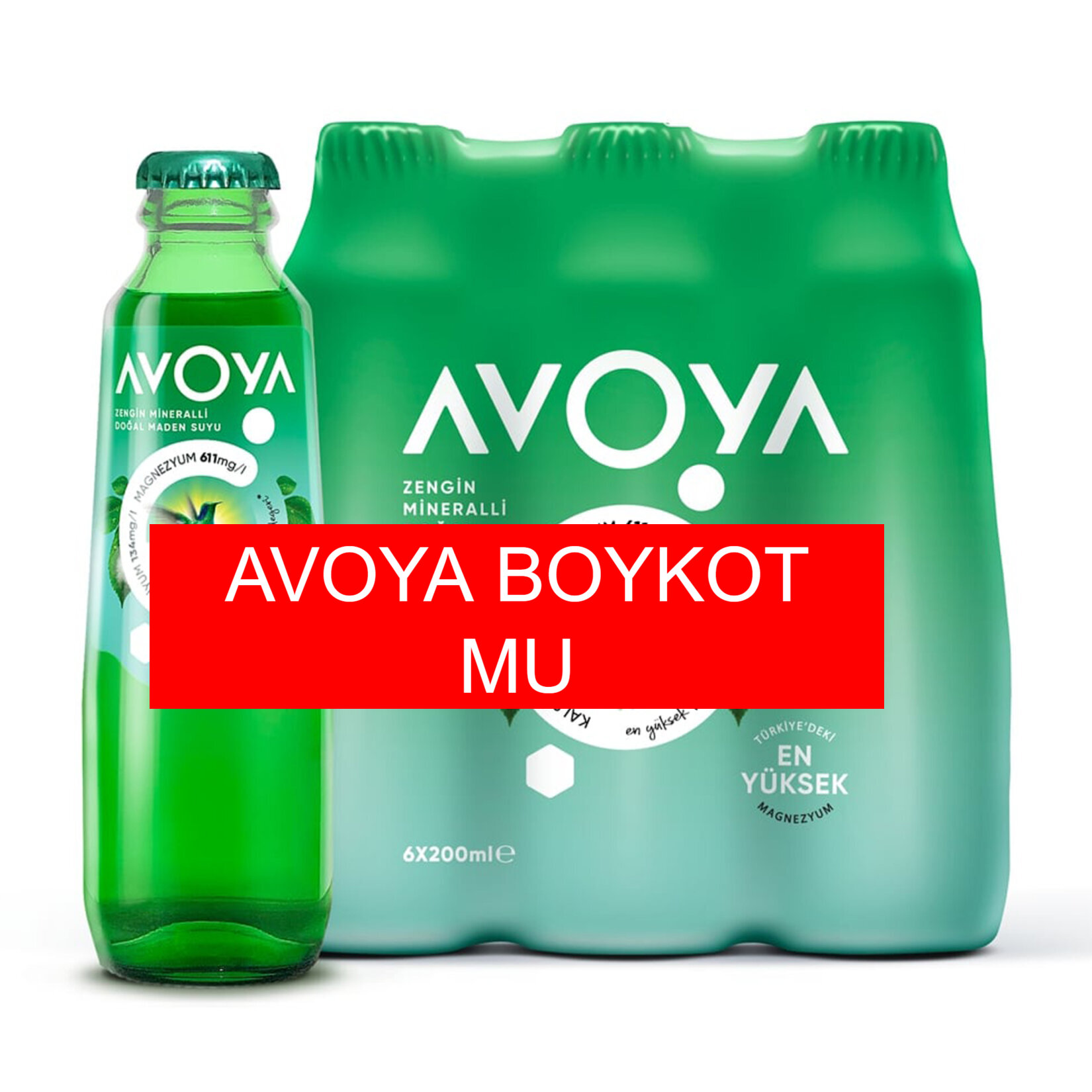 avoya maden suyu boykot mu