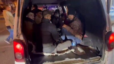 Hatay’da polis ekiplerinin yürüttüğü operasyon sonucunda 9 göçmen şahıs ele