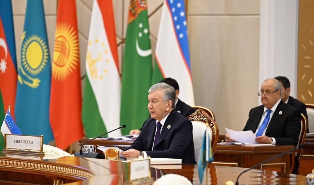 Özbekistan Cumhurbaşkanı Şevket Mirziyoyev’in ev sahipliğinde başkent Taşkent’te düzenlenen 7.