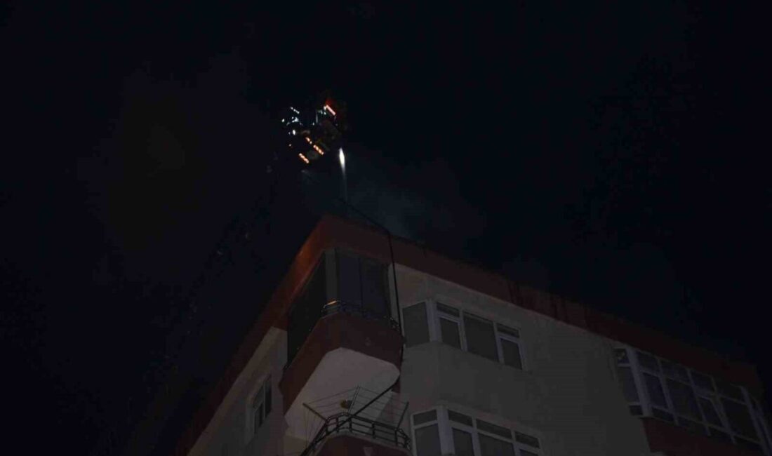 Samsun iline bağlı Bafra ilçesinde yer alan bir binanın 7.
