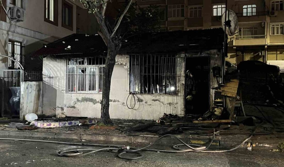 İstanbul Bağcılar’da bir gecekondu yangınında anne ile 4 çocuğun dumandan