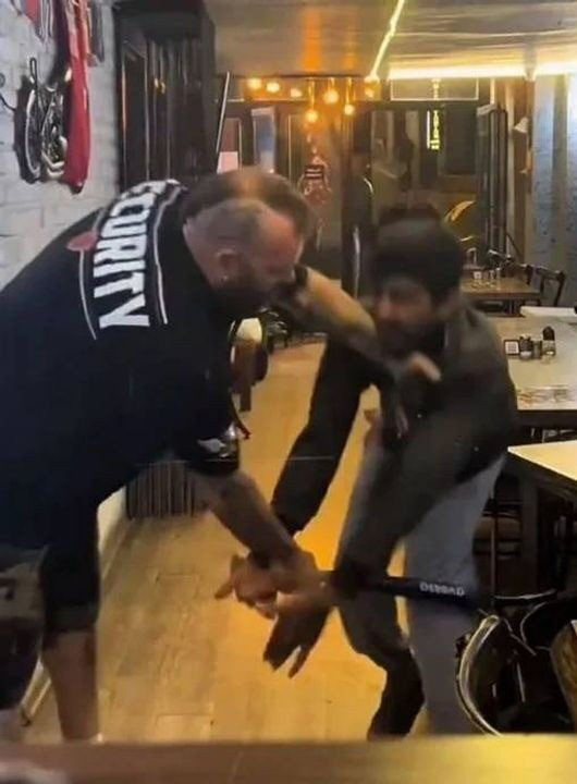 bahadır ünlü çalışanını darp 