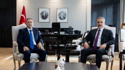 Dışişleri Bakanı Hakan Fidan, Azerbaycan Cumhurbaşkanı’nın Özel Temsilcisi Halef Halefov’u