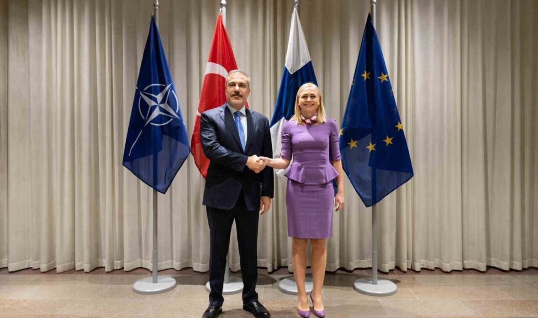 Dışişleri Bakanı Hakan Fidan, Finlandiya’nın başkenti Helsinki’de Finlandiya Dışişleri Bakanı