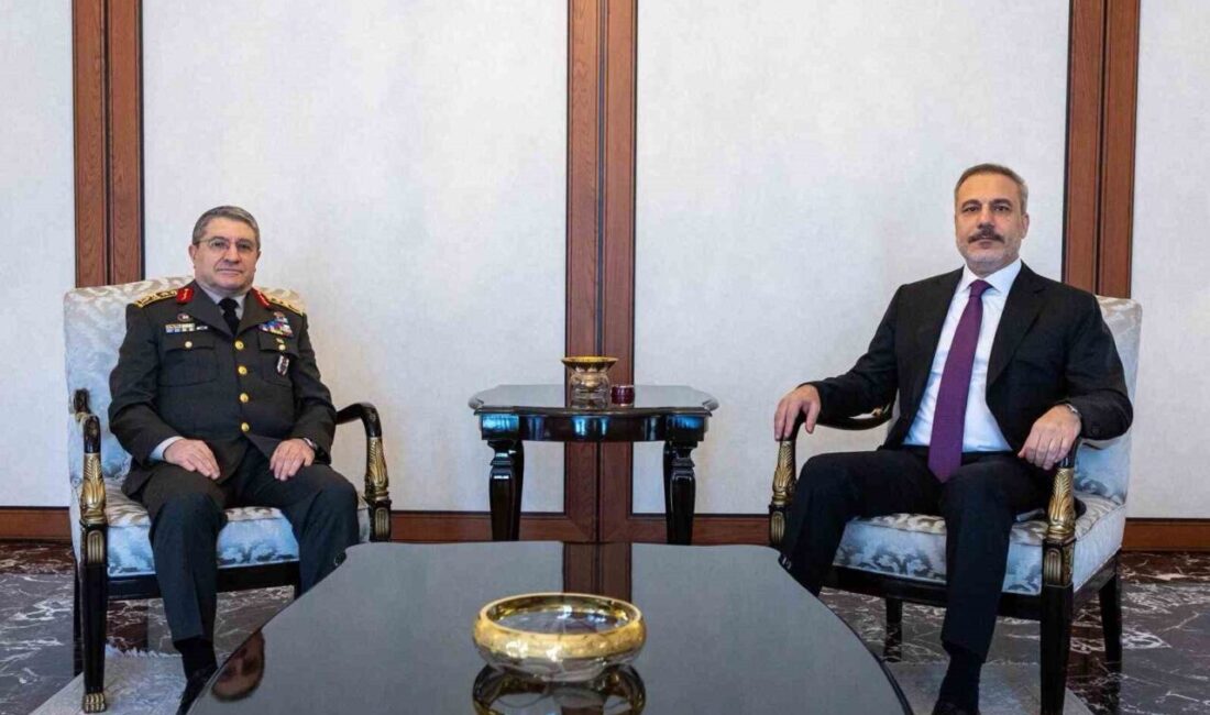 Dışişleri Bakanı Hakan Fidan, Genelkurmay Başkanı Orgeneral Selçuk Bayraktaroğlu’nu Dışişleri