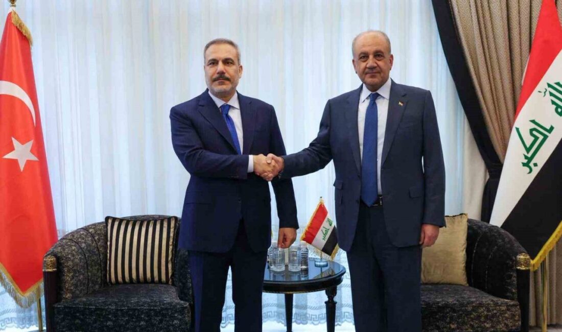 Dışişleri Bakanı Hakan Fidan, Bağdat’ta Irak Savunma Bakanı Sabit Abbasi