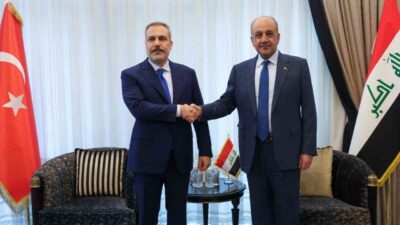 Dışişleri Bakanı Hakan Fidan, Bağdat’ta Irak Savunma Bakanı Sabit Abbasi