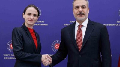 Dışişleri Bakanı Hakan Fidan, Romanya Dışişleri Bakanı Oana Toiu ile