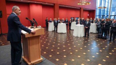 Türkiye’nin Dışişleri Bakanı Hakan Fidan, resmi ziyareti kapsamında Almanya’nın başkenti