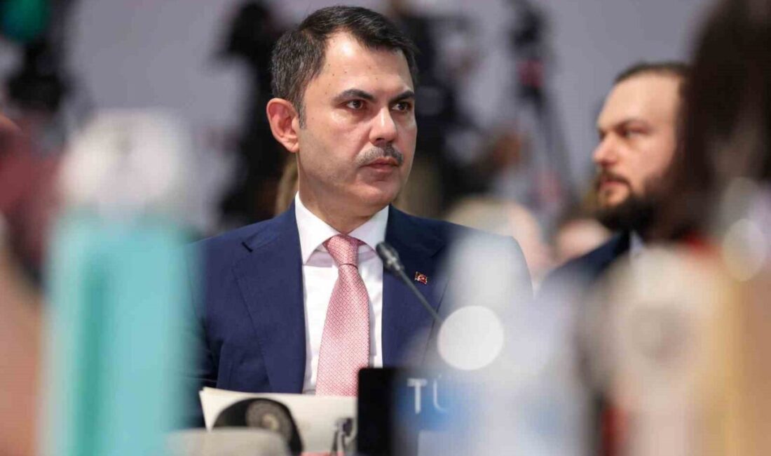 Çevre, Şehircilik ve İklim Değişikliği Bakanı Murat Kurum, Türkiye’nin COP31’e
